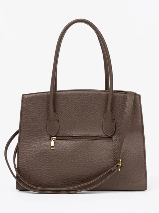 Totemic “Verra” Brown Leather Tote - Image 2