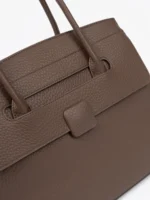 Totemic “Verra” Brown Leather Tote - Image 3