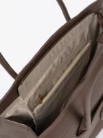 Totemic “Verra” Brown Leather Tote - Image 4
