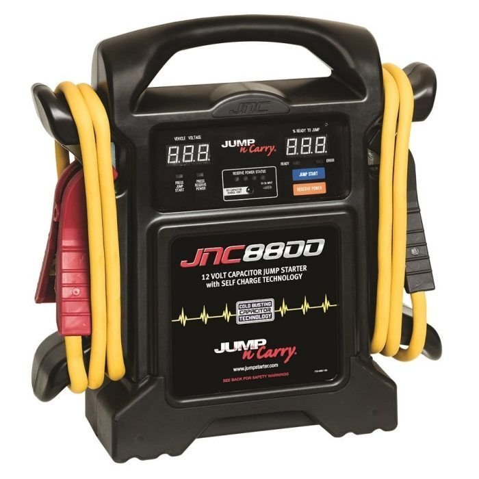 1-136 Jump N Carry 800 Amp 12V Capacitor Jump Starter - Image 1